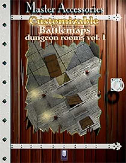 Role Playing Games - Customizable Battlemaps, dungeon rooms Vol.I
