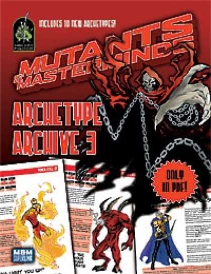 Role Playing Games - Mutants & Masterminds Archetype Archive 3