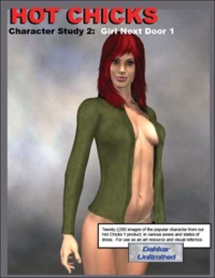 Role Playing Games - Hot Chicks Character Sketches 2: Girl Next Door 1
