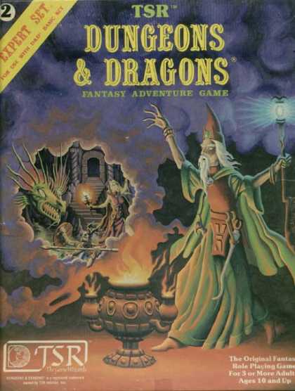 Role Playing Games - Dungeons & Dragons Expert Set