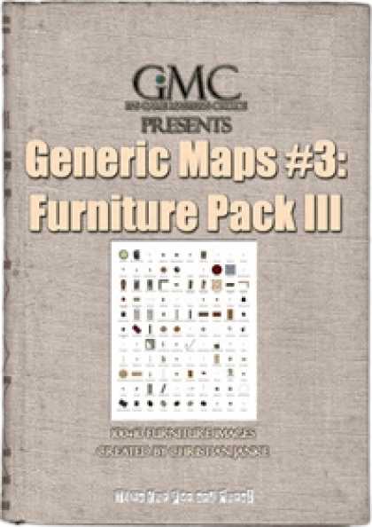 Role Playing Games - Generic Maps #3: Furniture Pack III