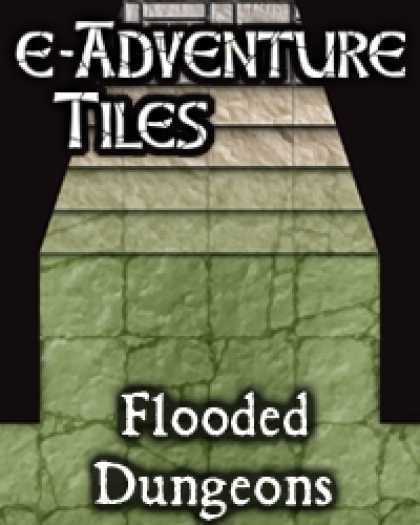 Role Playing Games - e-Adventure Tiles: Flooded Dungeons