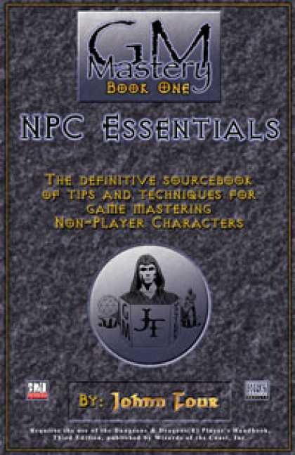 Role Playing Games - GM Mastery: NPC Essentials