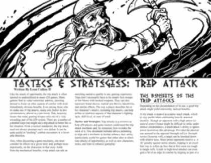 Role Playing Games - Tactics & Strategies: Trip Attack