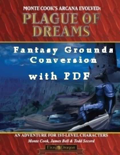 Role Playing Games - Plague of Dreams Conversion for Fantasy Grounds with PDF