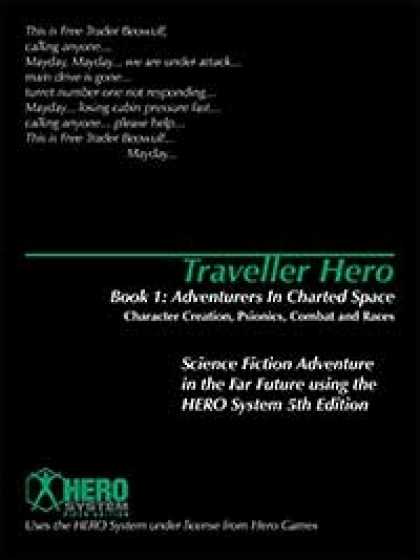 Role Playing Games - Traveller Hero Book One:Adventurers in Charted Space: Character Creation, Psioni