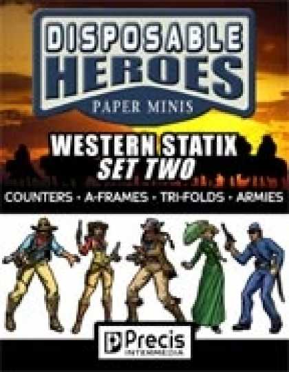 Role Playing Games - Disposable Heroes Western Statix 2
