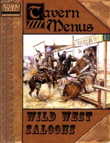 Role Playing Games - Tavern Menus: Wild West Saloons