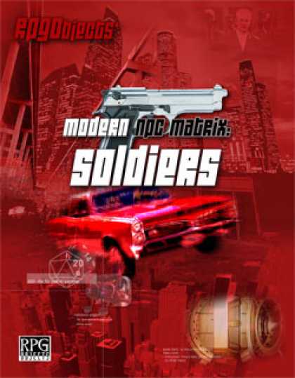 Role Playing Games - Modern NPC Matrix: Soldier
