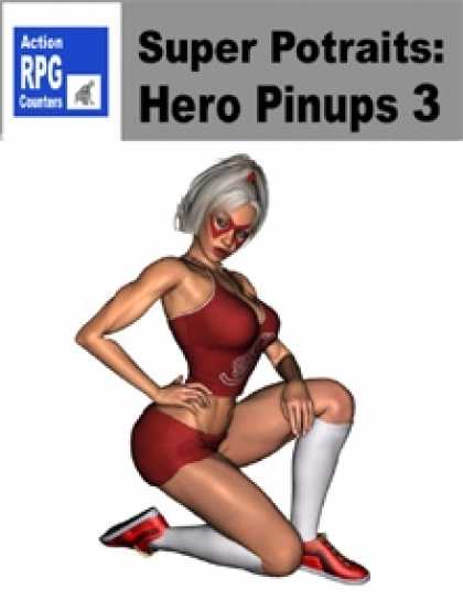 Role Playing Games - Action RPG Counters: Super Portraits: Hero Pinups 3