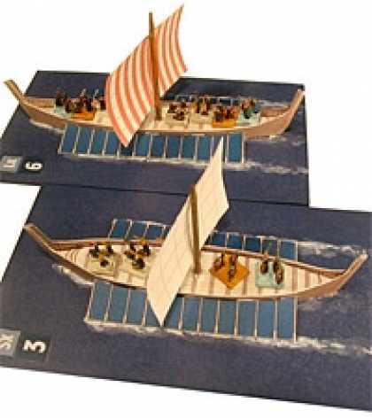Role Playing Games - Roman Seas: Barbarians vs Rome Ship Set