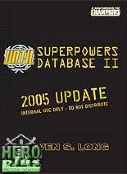 Role Playing Games - UNTIL Superpowers Database II - PDF