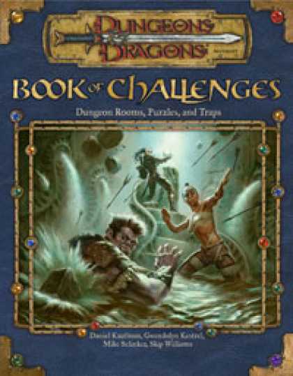 Role Playing Games - Book of Challenges: Dungeon Rooms, Puzzles, and Traps
