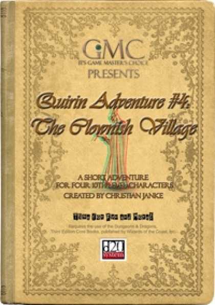 Role Playing Games - Quirin Adventure #4: The Clownish Village