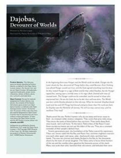 Role Playing Games - Dajobas, Devourer of Worlds