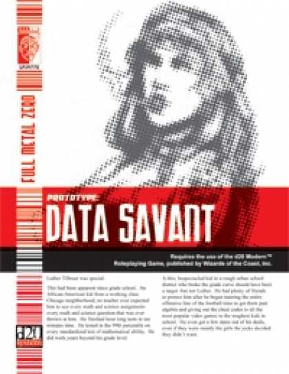 Role Playing Games - Prototype: Data Savant