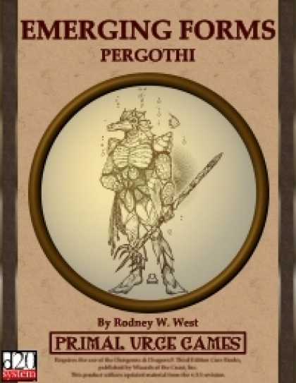 Role Playing Games - Emerging Forms - Pergothi