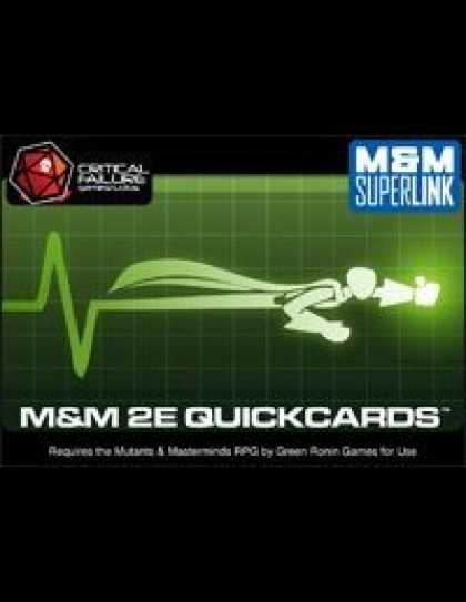 Role Playing Games - M&M 2E Quickcards
