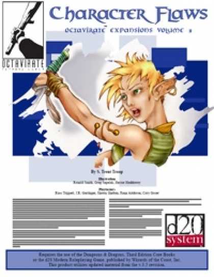 Role Playing Games - Octavirate Expansions: Character Flaws
