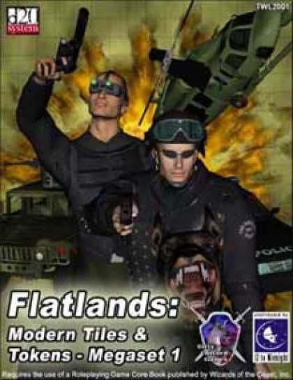 Role Playing Games - Flatlands: Modern Tiles and Tokens Megaset 1
