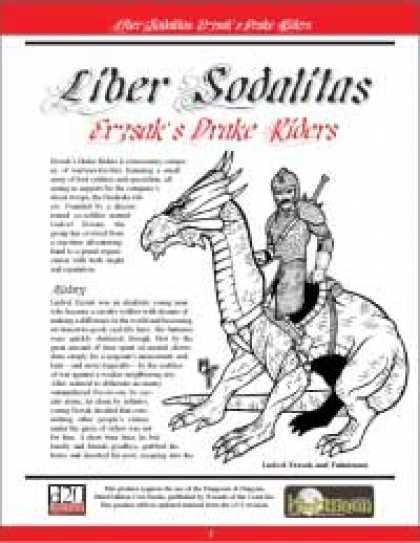 Role Playing Games - Liber Sodalitas: Erzsak's Drake Riders