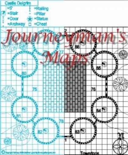 Role Playing Games - Journeyman's Maps - Castle Delgrim Gold Pack