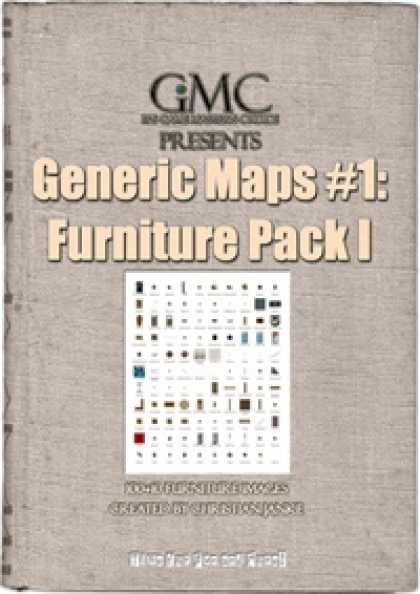 Role Playing Games - Generic Maps #1: Furniture Pack I