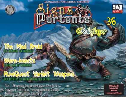 Role Playing Games - Signs & Portents Roleplayer 36