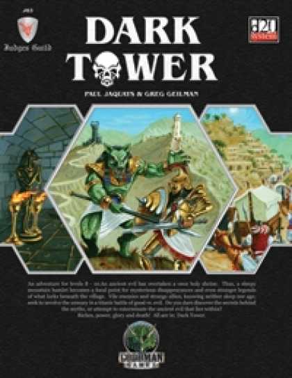 Role Playing Games - Judges Guild JG3: Dark Tower