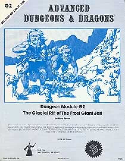 Role Playing Games - G2 - The Glacial Rift of the Frost Giant Jarl