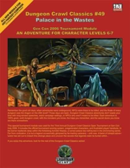 Role Playing Games - Dungeon Crawl Classics #49: Palace in the Wastes