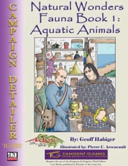 Role Playing Games - Natural Wonders - Fauna Book 1: Aquatic Animals