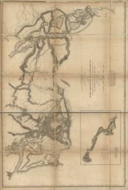 Role Playing Games - Antique Maps XVII - Puget Sound of the 1800's