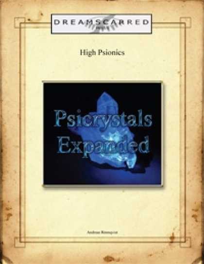 Role Playing Games - High Psionics: Psicrystals Expanded
