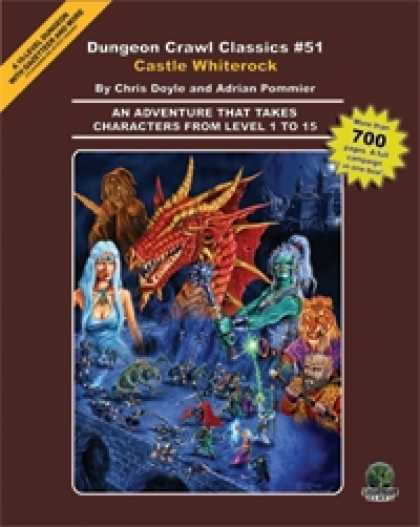 Role Playing Games - Dungeon Crawl Classics #51: Castle Whiterock
