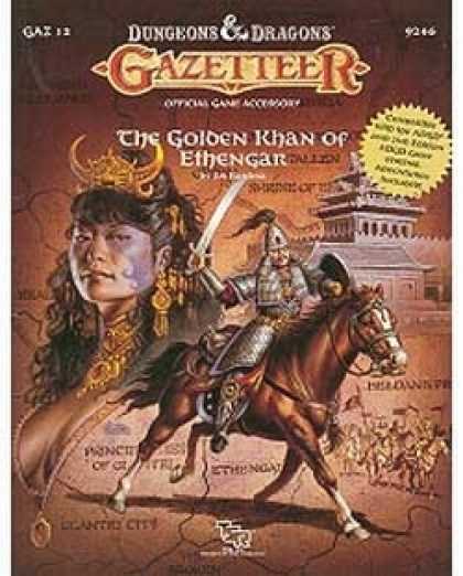 Role Playing Games - GAZ12 - The Golden Khan of Ethengar
