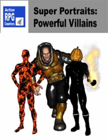 Role Playing Games - Action RPG Counters: Super Portraits: Powerful Villains