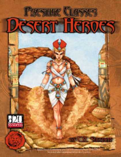 Role Playing Games - Lion's Den Press: Prestige Classes: Desert Heroes