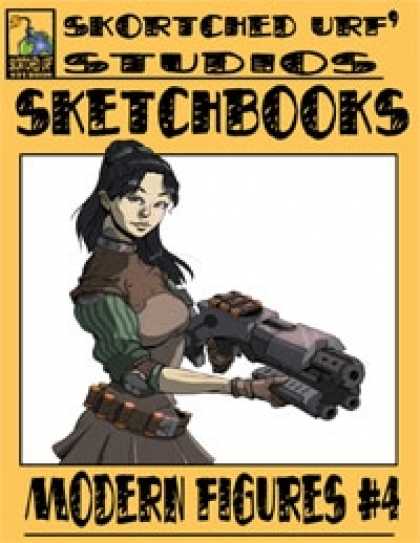 Role Playing Games - Skortched Urf' Studios Sketchbook: Modern figures #4
