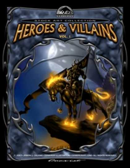 Role Playing Games - Cerberus Stock Art - Heroes & Villians Vol. 1