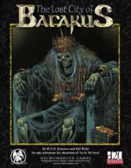 Role Playing Games - The Lost City of Barakus