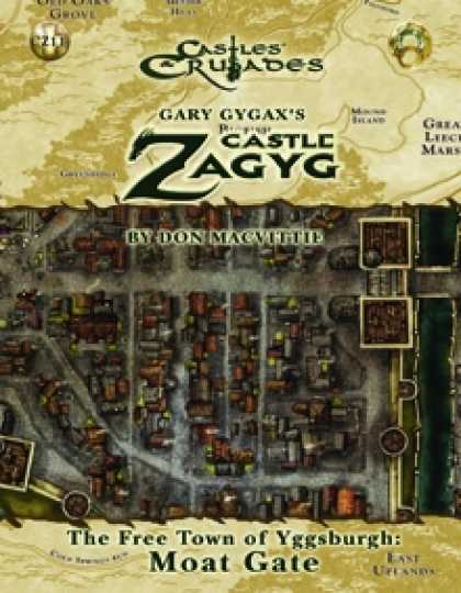 Role Playing Games - Castle Zagyg Yggsburgh Expansion Moat Gate