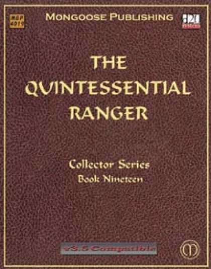 Role Playing Games - The Quintessential Ranger