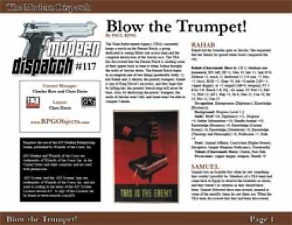 Role Playing Games - Modern Dispatch (#117): Blow the Trumpet!