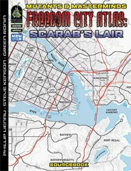Role Playing Games - Freedom City Atlas 2: The Scarab's Lair