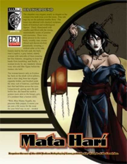 Role Playing Games - Prototype: Mata Hari