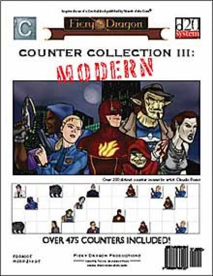 Role Playing Games - Counter Collection III: Modern