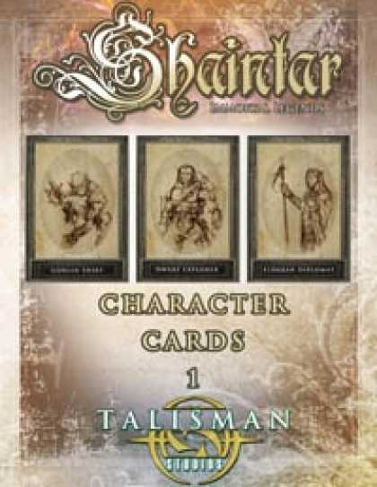 Role Playing Games - Shaintar Character Cards 1