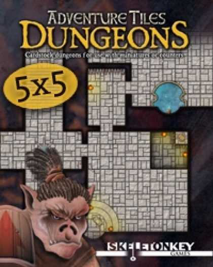 Role Playing Games - Adventure Tiles: 5x5 Dungeons