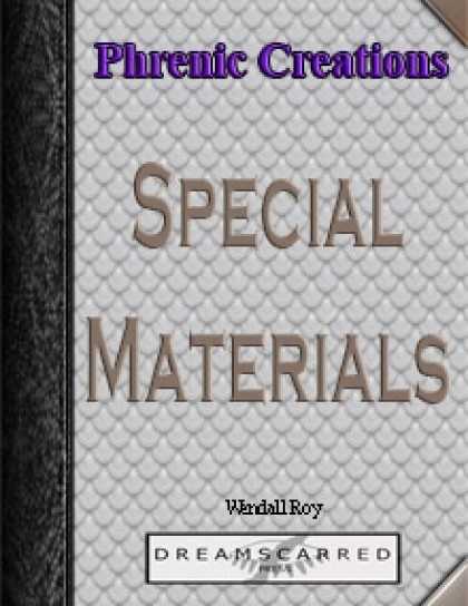 Role Playing Games - Phrenic Creations: Special Materials